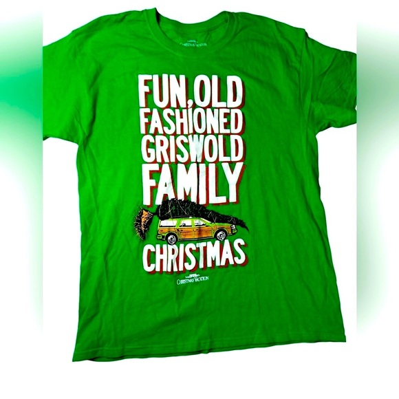 National Lampoon's Christmas Vacation - Ripple Junction - Large T Shirt 🎄🍗 - Picture 1 of 7